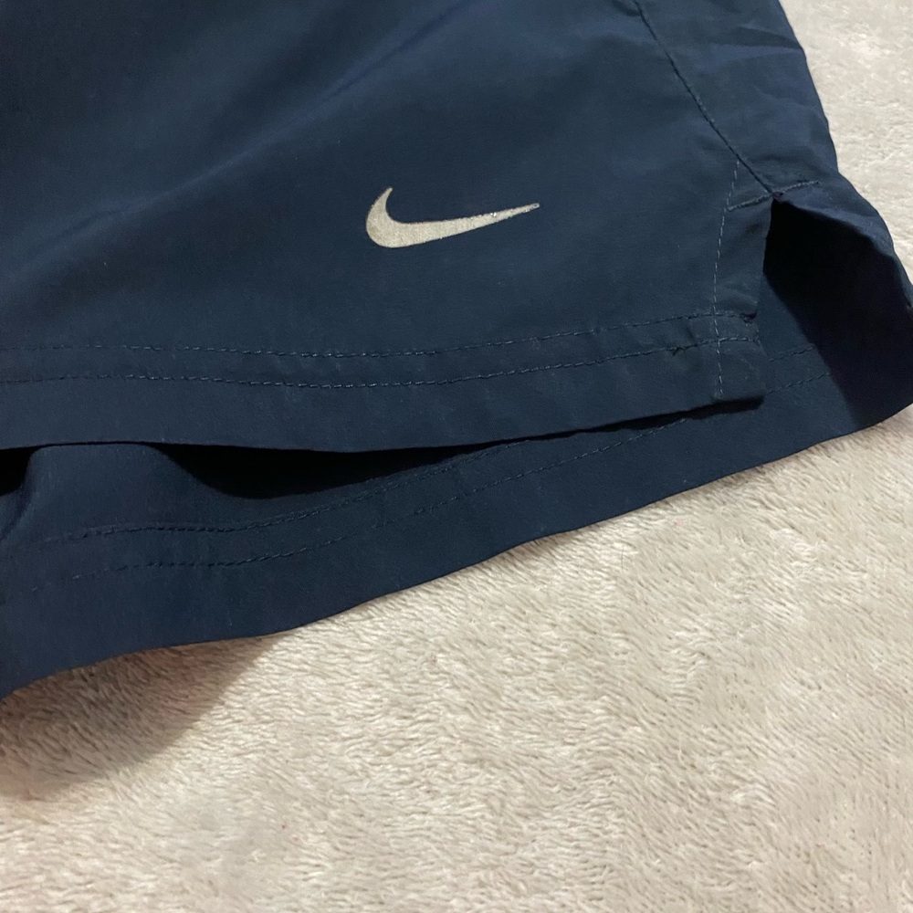 Nike Athletic Navy Shorts with Elastic Waistband - Picture 3 of 8